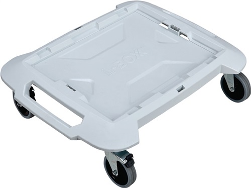 BS SYSTEMS Transportroller L-BOXX® Trade Trgf.b.100kg L492xB646mm Ku.grau,weiß BS SYSTEMS