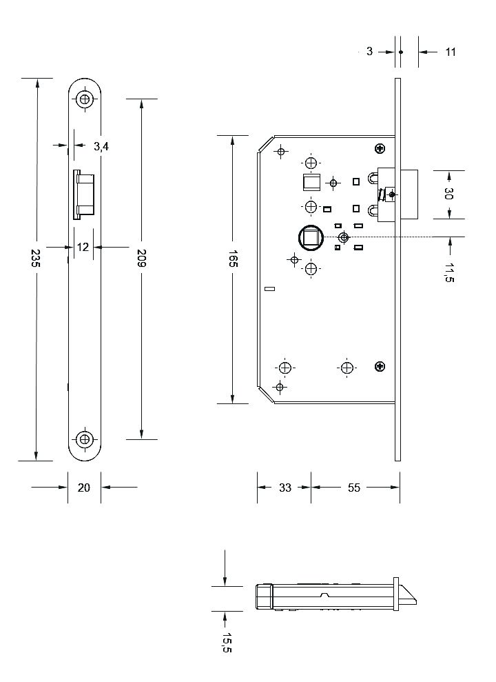 KARCHER DESIGN S9 VL AU 71 - S9 KD Comfort Schloss, Privacy DIN links, Tür nach außen öffnen in Farbe Edelstahl matt, Stahl