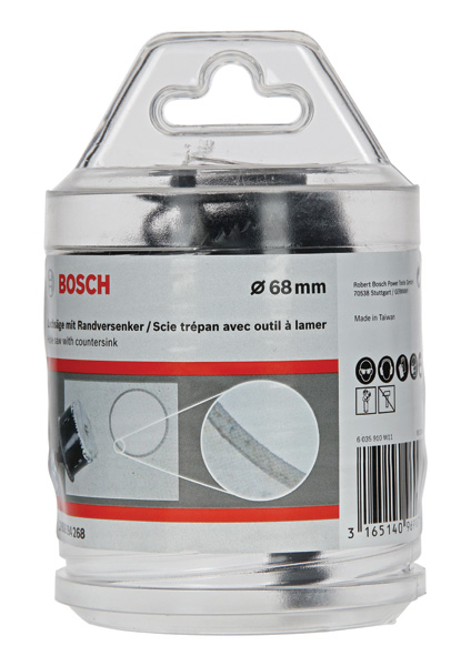 BOSCH Lochsäge mit Kegelsenker, 68 mm