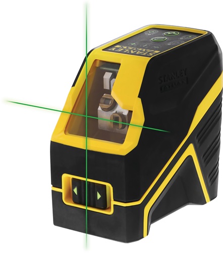 STANLEY Kreuzinienlaser FatMax® FCL-G 20m m.Empfänger 50m ± 3 mm/10m STANLEY