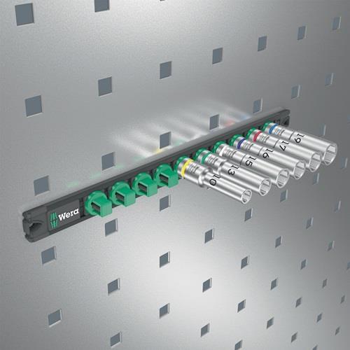 WERA Steckschlüsseleinsatzset Deep 1 9-tlg.Antr.12,5mm (1/2) Zoll WERA WERA Steckschlüsseleinsatzset Deep 1 9-tlg.Antr.12,5mm (1/2) Zoll WERA