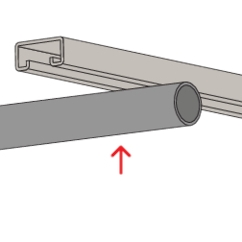 FISCHER Bügelschelle FUBD 76