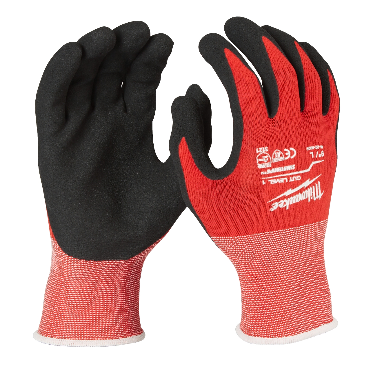 MILWAUKEE Größe 9 (L) Schnittschutzhandschuhe Klasse 1/A