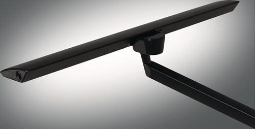 STYRO Schreibtischleuchte LED Zirkon Aluminium,ABS,Eisen,PC schwarz H.820mm m.Klemme