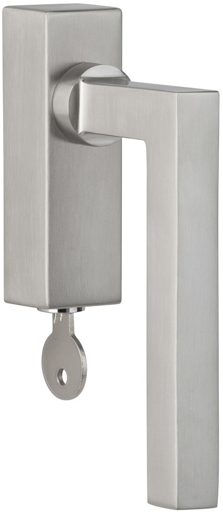 HERMAT Fenstergriff abschließbar SQUARE 1835/DKSI, Edelstahl
