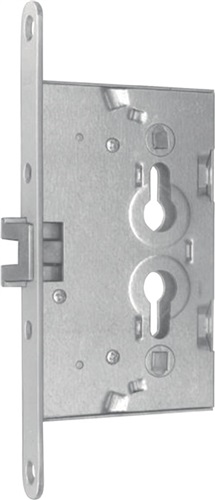 BEVER Spezialeinsteckschloss f.Metalltüren PZ 20/65/72/8mm DIN L/R verz.rd BEVER