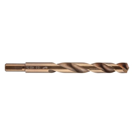 MILWAUKEE 12,0 x 151 mm, HSS-G Co HSS-G RED COBALT Metallbohrer DIN 338