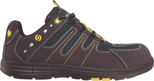 Sicherheitsschuh Rick2 Gr.44 W.12 blau/gelb S1P SRC ESD EN20345 Mikrofaser/Texti