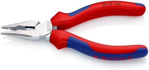 KNIPEX Spitzkombizange L.145mm Mehrkomp.-Hülle verchr.KNIPEX