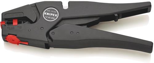 KNIPEX Automatikabisolierzange L.200mm 0,03-10 (AWG 32-7) mm² KNIPEX KNIPEX Automatikabisolierzange L.200mm 0,03-10 (AWG 32-7) mm² KNIPEX