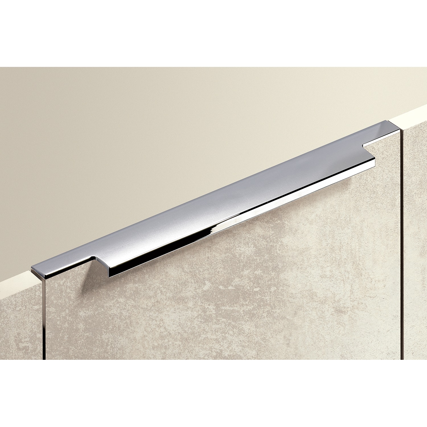 HETTICH Griffleiste Lamezia, L 295 mm, B 39 mm, Verchromt glanz, 9105801