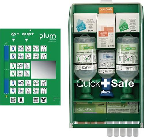PLUM QuickSafe Box Complete befüllt PLUM