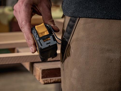 STABILA Taschenrollbandmaß BM 300 L.5m B.27mm mm/mm EG II PC-ABS/TPE EASY-CLIP STABILA
