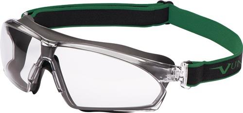 UNIVET Vollsichtschutzbrille 625 EN 166,EN 170 Rahmen dunkelgrau,Scheibe klar
