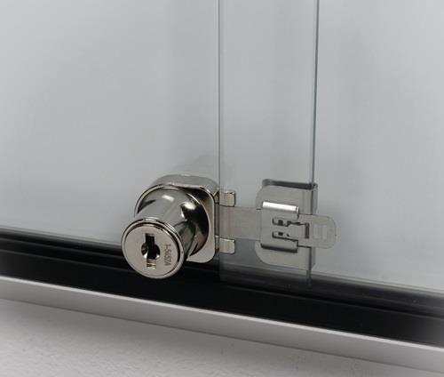 WSM Schiebetürschaukasten 12xDIN A4 B955xH950mm Rahmen eck.f.Innenber.WSM WSM Schiebetürschaukasten 12xDIN A4 B955xH950mm Rahmen eck.f.Innenber.WSM