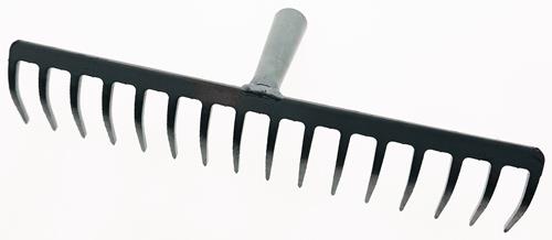 KRUMPHOLZ Gartenrechen Arbeits-B.410mm Zinken-L.70mm 16 Zinken o.Stiel KRUMPHOLZ