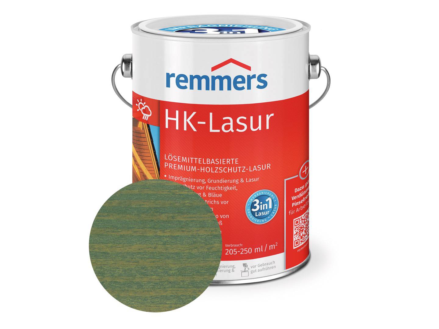 REMMERS HK-Lasur salzgrün (RC-965) 2,5 l