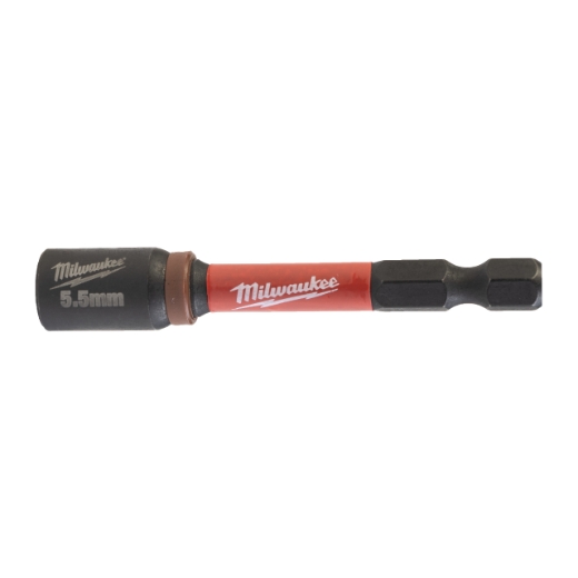 MILWAUKEE 7,0/8,0/10/13 mm in PACKOUT kompatibler Kassette SHOCKWAVE Steckschlüssel 1/4" Set 4-teilig