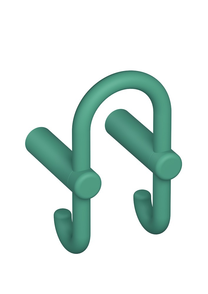 HEWI Wandhaken 801.90B030, Polyamid, 801.90B030 55