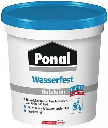 PONAL Holzleim Wasserfest/Super 3 5kg EN 204: D3 Eimer PONAL