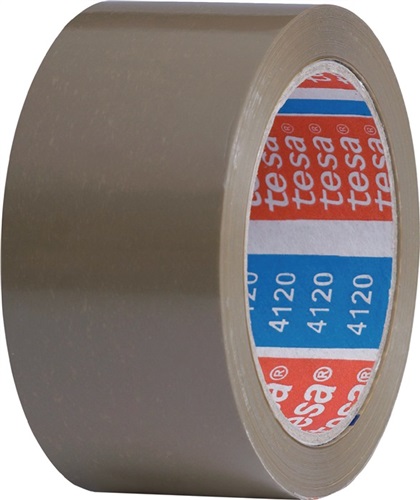 TESA Verpackungsklebeband PVC tesapack® 4120 farblos L.66m B.50mm Rl.TESA