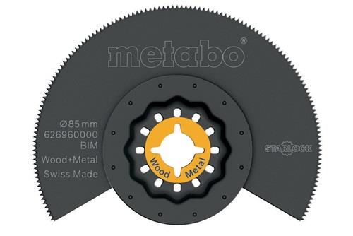 METABO Segmentsägeblatt Starlock D.85mm BiM Zahnt. 1,3mm/20TPI Metabo