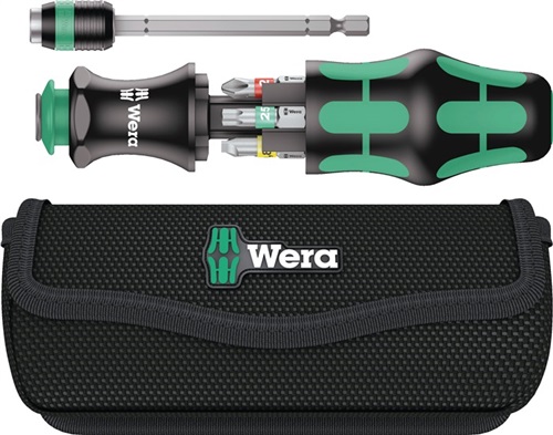 WERA Bitsortiment KK 20 Tool Finder 1 8-tlg.Schlitz/PH/PZD/TORX® WERA