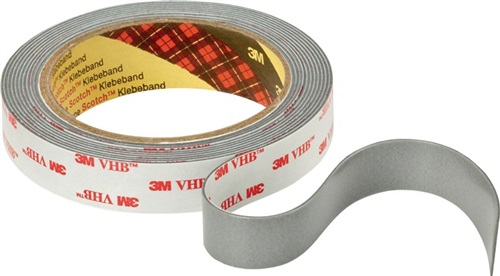 3M Montageband VHB Tape 4941P grau L.3m B.19mm Rl.3M