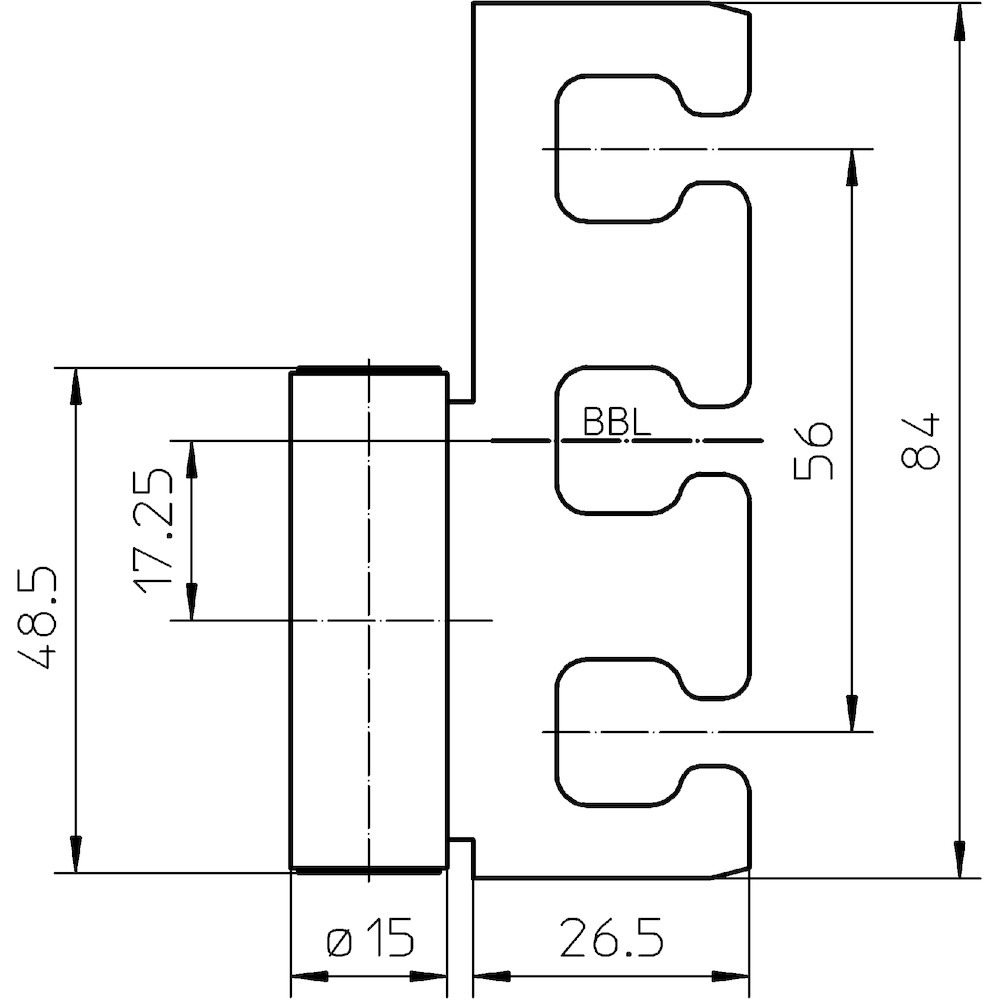 SIMONSWERK Rahmenteil VARIANT® V 7900 WF VX-1