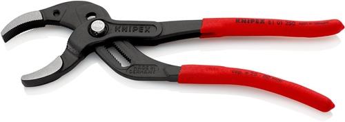 KNIPEX Syphon-/Connectorenzange L.250mm Spann-W.25-80mm schwarz atram.