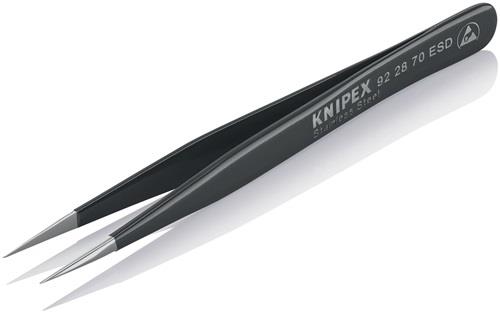 KNIPEX Präzisionspinzette L.110mm ger.fein rostfrei,antimagn.,elektr.ableitend
