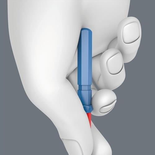 WERA Wechselkl.KK VDE 64 i TiE i6-KT.4,0mm VDE isol.WERA