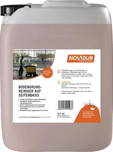 NOVADUR Bodengrundreiniger auf Seifenbasis 10,1kg Konzentrat Kanister NOVADUR