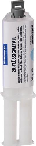 PROMAT CHEMICALS 2K-Epoxidflüssigmetall 25g Doppelspritze PROMAT CHEMICALS