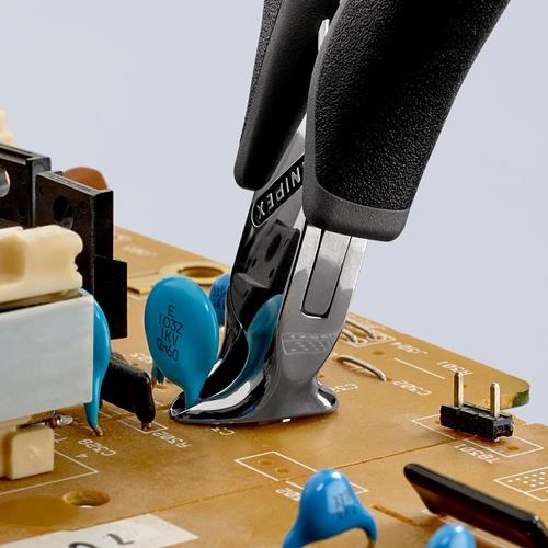 KNIPEX Elektronikvornschn.L.120mm Form 3 Facette ja,kleine spiegelpol. KNIPEX Elektronikvornschn.L.120mm Form 3 Facette ja,kleine spiegelpol.
