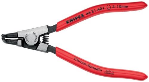 KNIPEX Außensicherungsringzange A 01 f.Wellen D.3-10mm 90Grad gew.pol.L.125mm KNIPEX