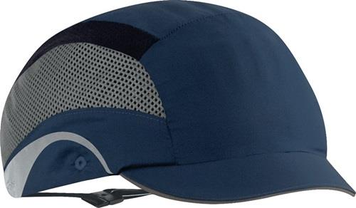 JSP Anstoßkappe Aerolite® 53-64cm marineblau Schirmlänge ca.25mm EN 812:2012 JSP