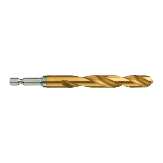 MILWAUKEE 11,0 x 125 mm SHOCKWAVE Metallbohrer HSS-G RED HEX Titan 1/4"