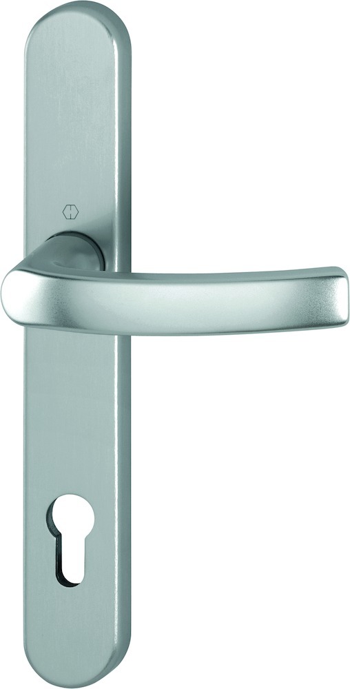 HOPPE® Drücker-Halbgarnitur mit Schmalschild Liège 1540/3357SN, innen, 8/92 mm, Aluminium, 10727334