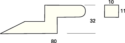 PROMAT Anreißnadel f.Messber.300mm HM z.Höhenmess-/Anreißgerät PROMAT