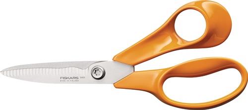 FISKARS Universalschere 180mm gezahnte Kl.Stahl,rostfr.Ku.-Griff FISKARS