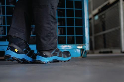 HAIX Sicherheitsstiefel BE Safety 40.1 Mid Gr.9,5 (44) schwarz/blau S3 HAIX Sicherheitsstiefel BE Safety 40.1 Mid Gr.9,5 (44) schwarz/blau S3
