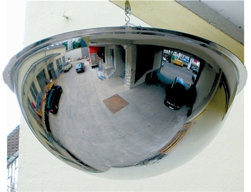 LAMMERTZ Halbkugelspiegel D.900mm Acryl 360 Grad Sichtfeld 6m