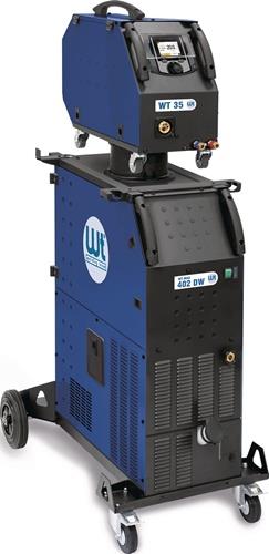 WELDING TEAM MIG/MAG-Schweißanlage WT-MAG 402 DW o.Zub.15-400 A flüssigg.WELDING TEAM