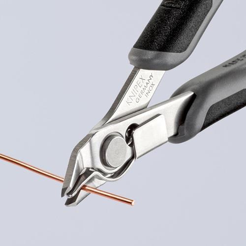 KNIPEX Elektronik-Seitenschneider Super-Knips® L.125mm Form 1 Facette nein pol.KNIPEX KNIPEX Elektronik-Seitenschneider Super-Knips® L.125mm Form 1 Facette nein pol.KNIPEX