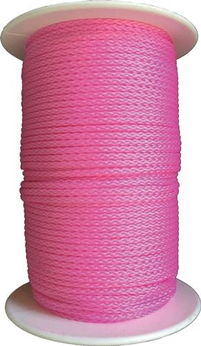 OVERMANN Pflastererschnur L.100m D.3mm 100kg PP pink,fluoresz.