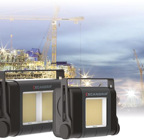 SCANGRIP LED-Strahler SITE LIGHT 80 630 W 20000-80000 lm 10m H07RN-F 3x1,5mm²