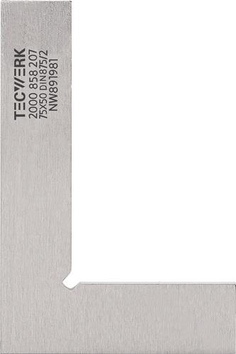 TECWERK Winkel DIN 875/II Schenkel-L.75x50mm o.Anschlag TECWERK