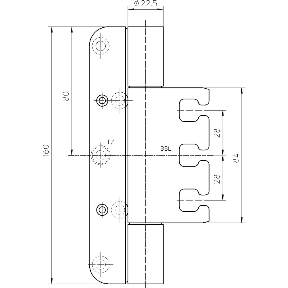 SIMONSWERK Objektband VARIANT® VX 7939/160 FD