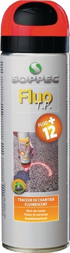 SOPPEC Baustellenmarkierspray FLUO TP leuchtgelb 500 ml Spraydose SOPPEC